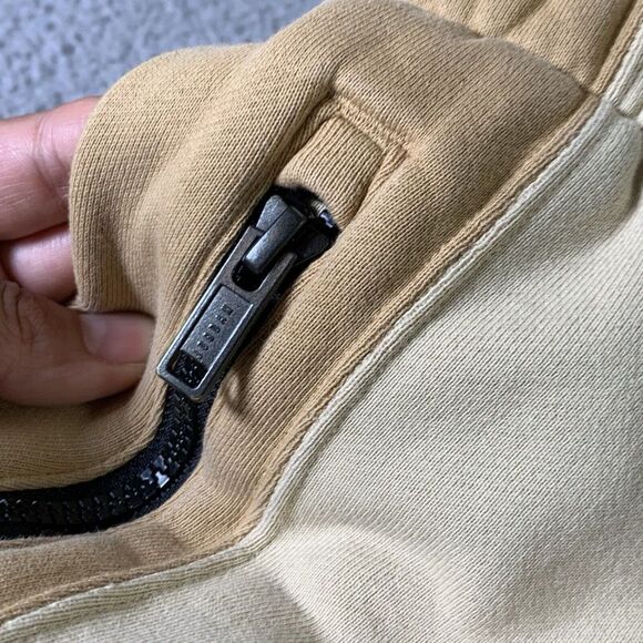 Air Jordan Jumpman Fleece Joggers Womens XL Tan Colorblock 26" Inseam Drawstring - Picture 5 of 14